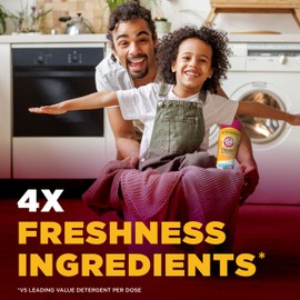 ARM & HAMMER Clean Scentsations In-Wash Scent Booster, Laundry Scent Booster Tropical Paradise scent, 45 Oz