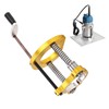 Focket Router Lift, Aluminum Alloy Stainless Steel Router Table, Insert