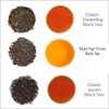 Octavius Wooden Caddy Tea Sampler Packs (3 Loose - Assam/Darjeeling/Nilgiri)