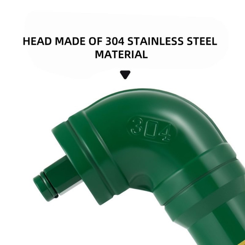 LUOFENGYANG Right Angle Impact Wrench Extension, Extended Neck Design, Green