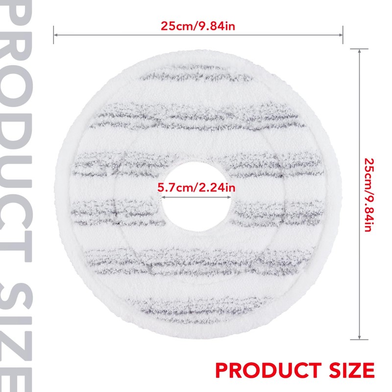 4Pack Spin and Clean Mop Refill For Vi ledas Mop