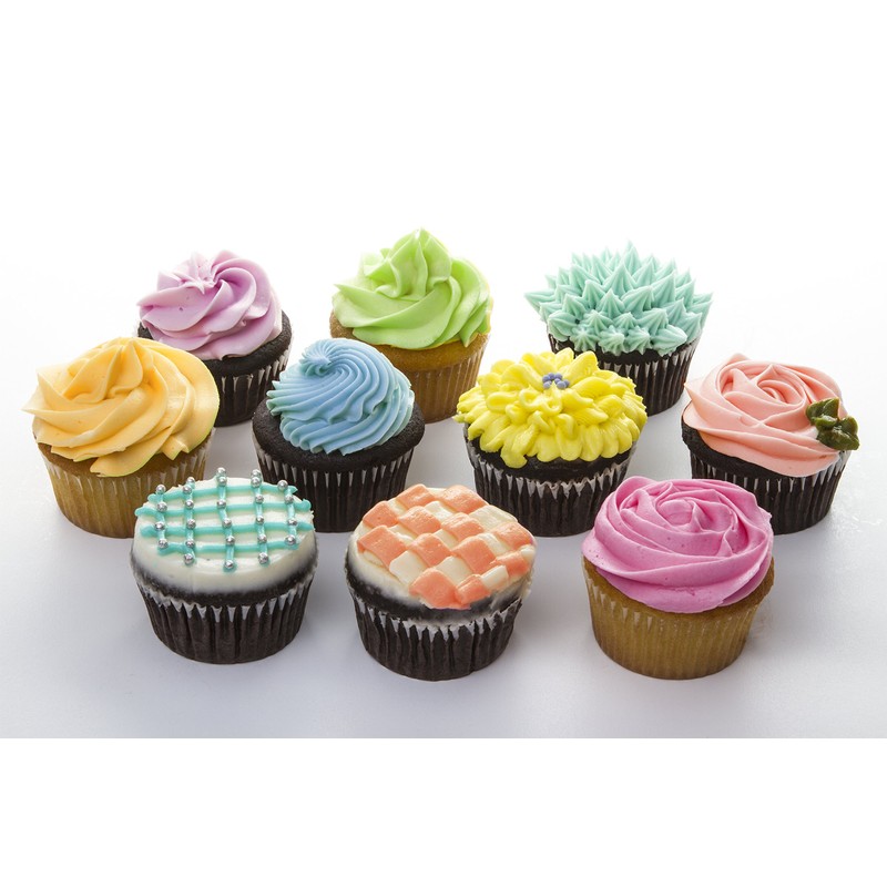 PrepWorks Decorating Kit - Complete Set for Cake, Cupcake, and