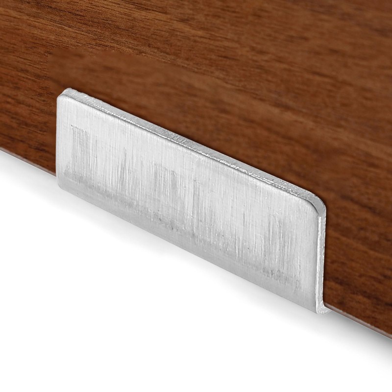 sourcing map 10Pcs Mounting Bracket, 40x36mm Stainless Steel Tile Display
