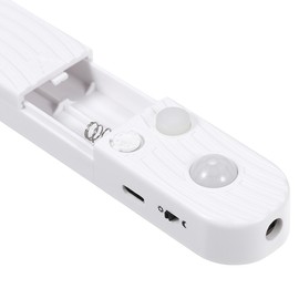 DC5-6V 2.3W 3 Meters 180 LED Strip Light Cabinet Lamp AAA Battery Powered Operated USB Charging Port Design PIR Motion Sensor Human Infrared Induction Technology Sensitive Light Control 3 Different Lighting Modes Effects Adjustable Customed Delay-time IP