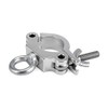 Halfcoupler Slim Silver with eyelet 170kg