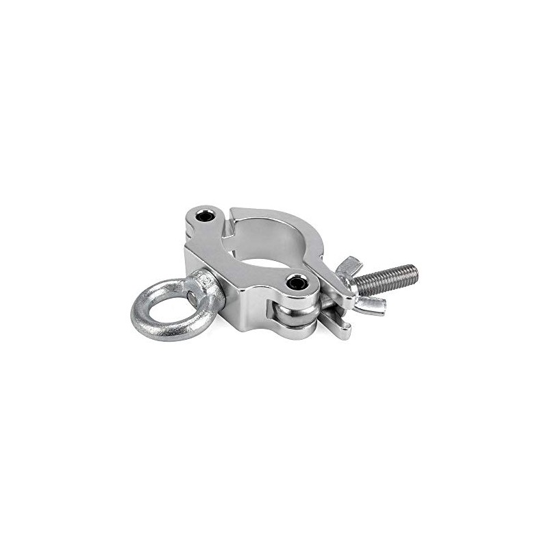 Halfcoupler Slim Silver with eyelet 170kg