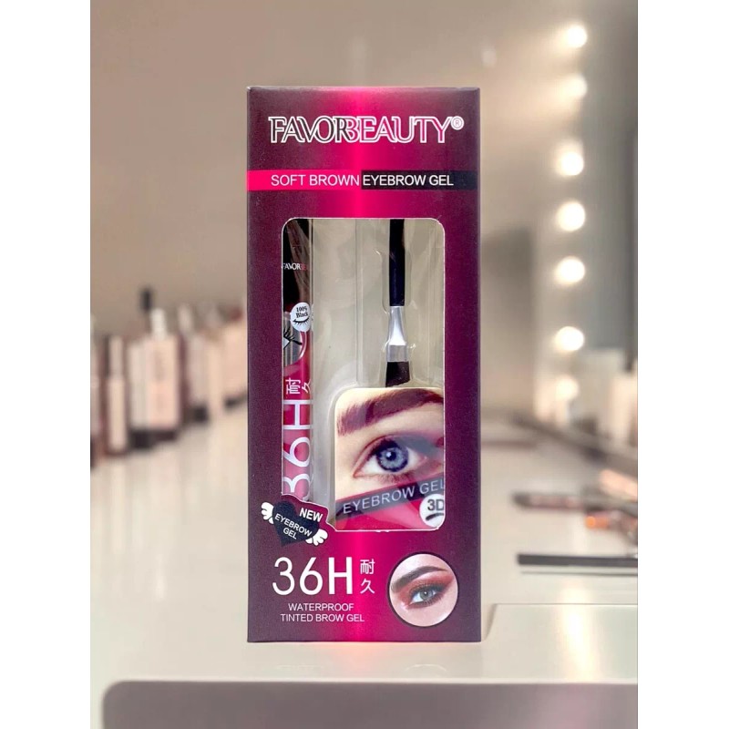Favor Beauty 36H Set Pomada Para Ceja Y Delineador De