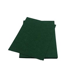 YYCRAFT Stiff Felt Sheets Thick Felt 9 Inch X 12 Inch - 12 Pcs Pack, Dark Green