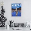 Gwisml Mindset Is Everything Wall Decor,Inspirational Quotes Canvas Frame Paintings