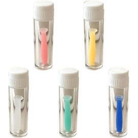 Green Soft Silicone Contact Lens Tool Plunger Remover for Soft and Hard Lenses Multipurpose Accessory Soft Contact Lens Helper Tool, Convenient Contact Lens Care