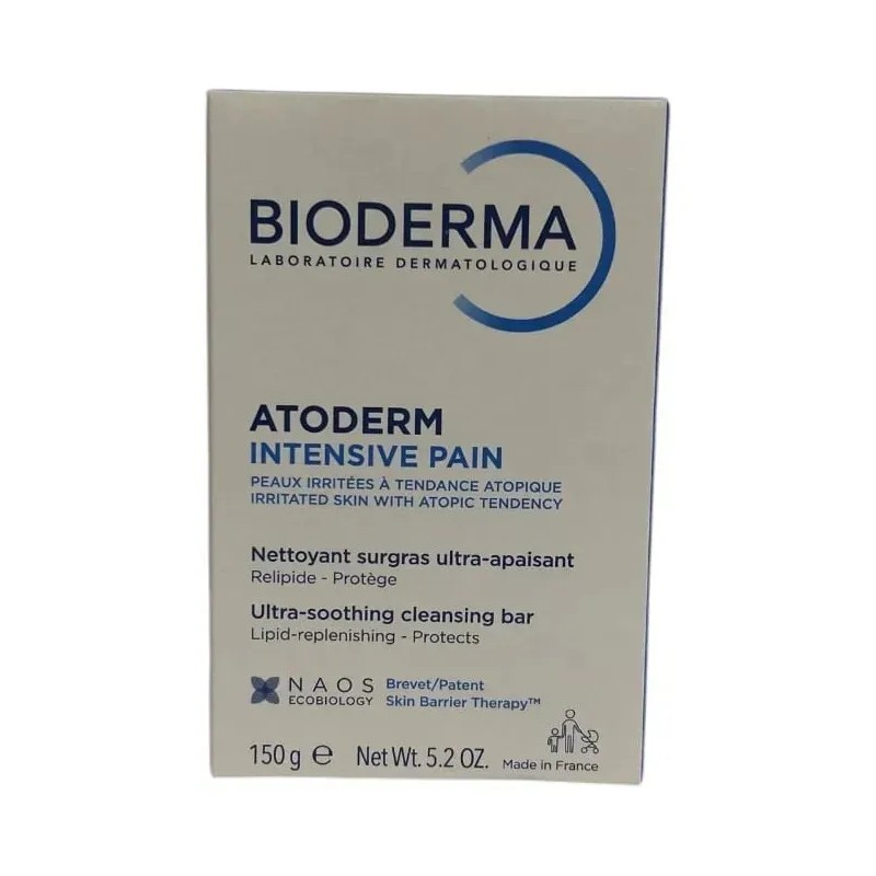Bioderma Atoderm Pain Jabon Diario Barra Pieles Secas 150g