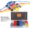 1200Pcs Wire Ferrules Crimping Cold Pressed Terminal Electrical Industrial Accessories