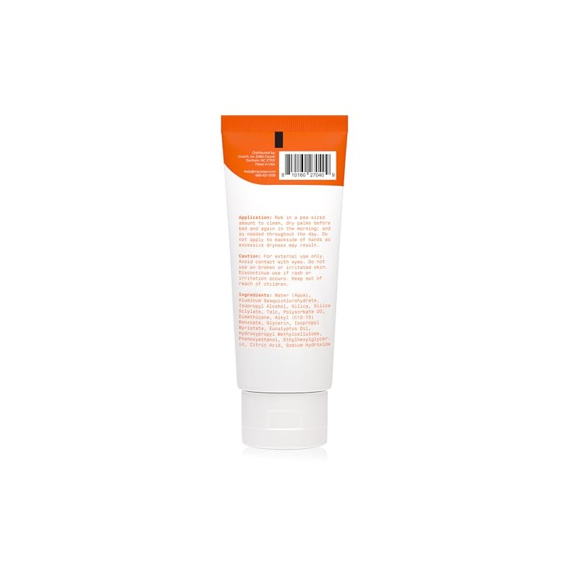 Carpe Antiperspirant Hand Lotion, A dermatologist-recommended, non-irritating, smooth lotion that