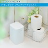 レック CERA COLOR トイレポット スリム ホワイト ( サニタリーボックス )