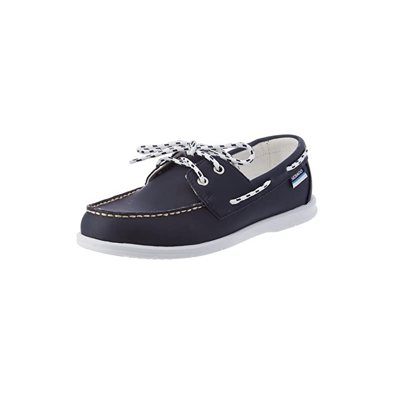 Sebago Women's Jackman Woman Boat Shoe, Navy blue