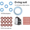 18Pack Set Kit, 1Pc 58mm Dual Boiler Group Head Gasket