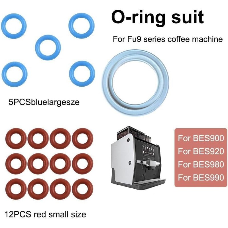 18Pack Set Kit, 1Pc 58mm Dual Boiler Group Head Gasket