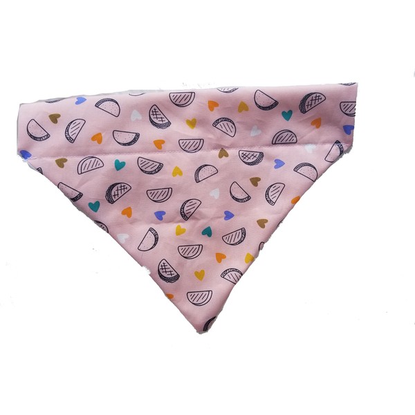 Taco Tuesday Over the Collar Dog Bandana That Slips onto