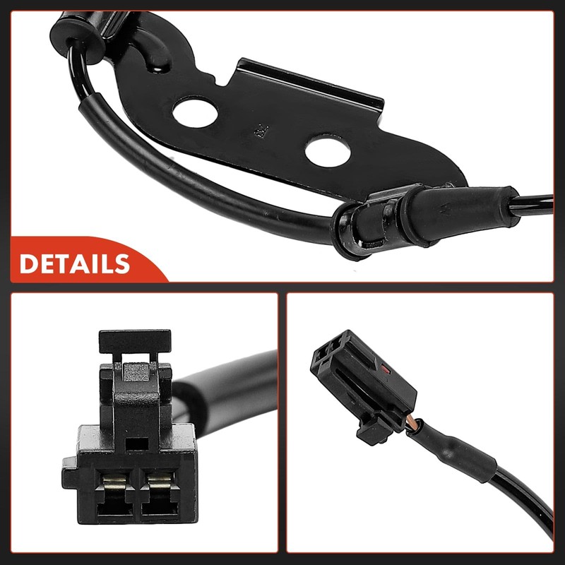 Frankberg 1x ABS Sensor 2-Pin Rear Axle Right Compatible with