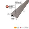 M-D Building Products 43318 1-7/8 in. X 36 in. Satin