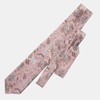 Elizabetta Medici - Printed Silk Tie - Pink - Length: