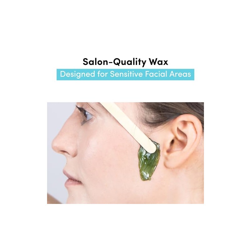 Parissa Natural Face & Lip Hard Wax Kit for Smooth