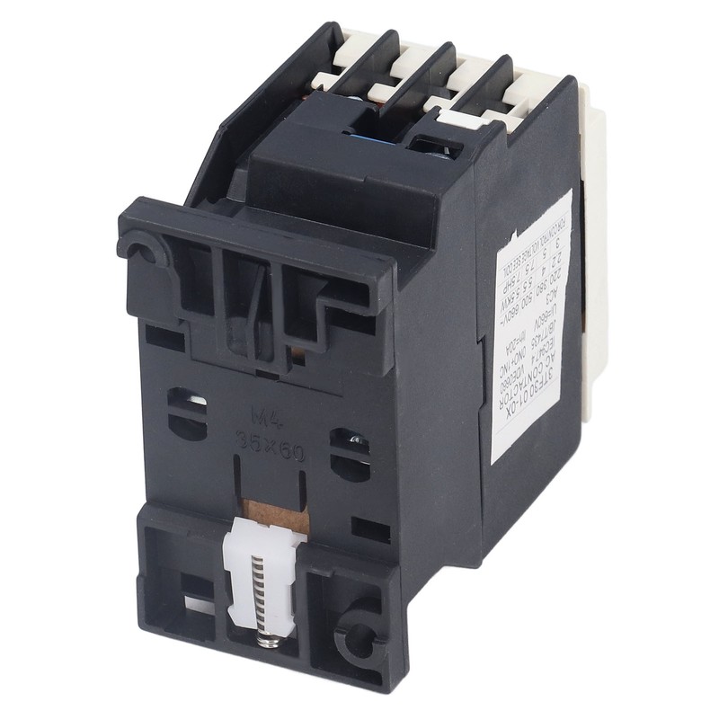 AC Contactor DIN Rail Mount Circuit Control Contactor 50Hz 9A