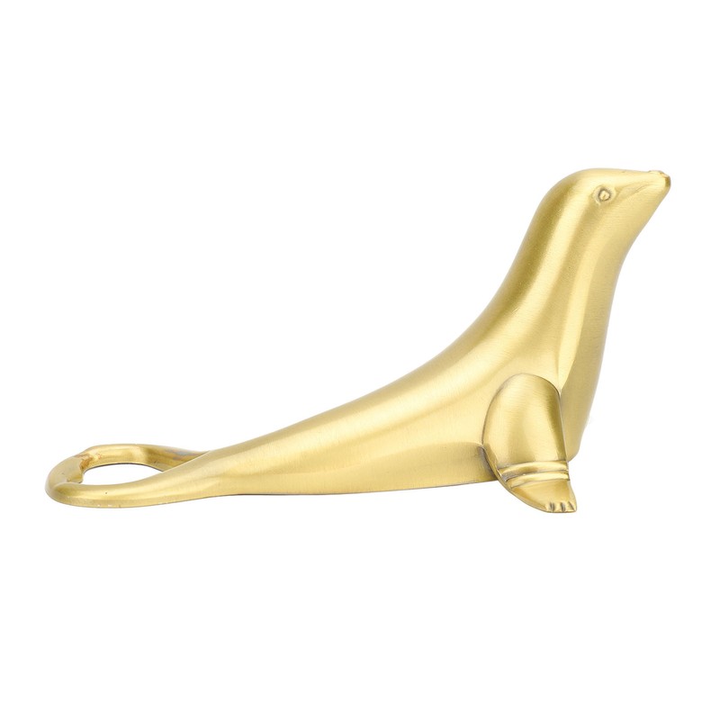 Bottle Opener Metal Sea Lion Shaped Non Slip Handle Bottle