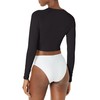 Body Glove Women's Standard Let It Be Long Sleeve Crop