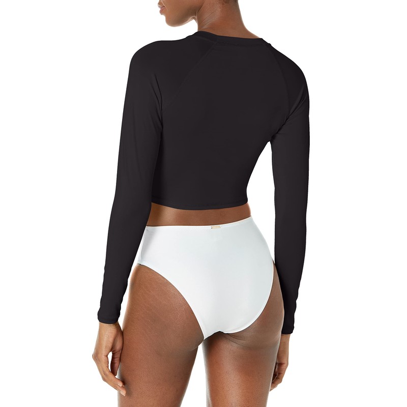 Body Glove Women's Standard Let It Be Long Sleeve Crop
