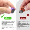 DARUITE Fridge Magnets, 20pcs Strong Refrigerator Magnets for Whiteboard, Small