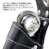 Premium Handmade Black Leather Ratchet Pointing GK – R