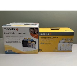 Medela Breast Milk Bottle Set + 6 Bottle Collection/Sto