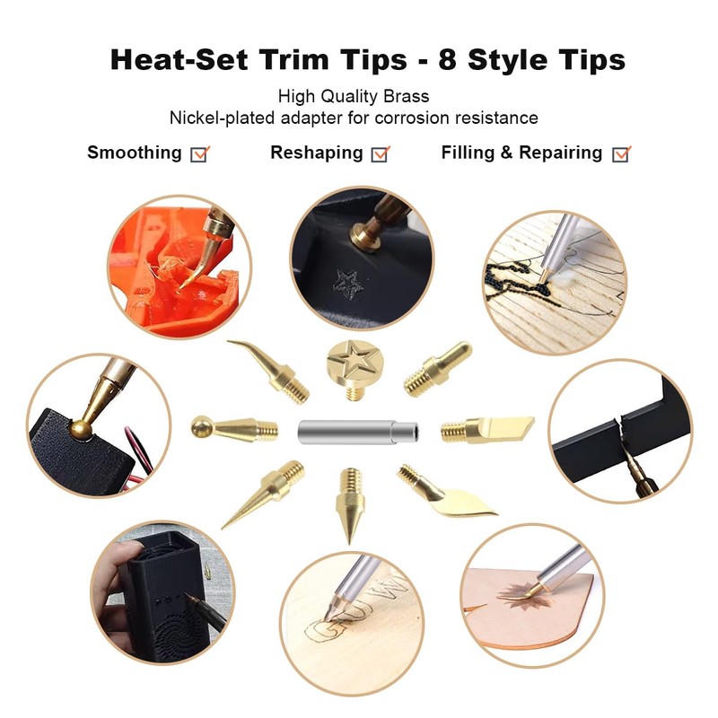 3D Printer Tool Set, Heat Set Inserts Tool, 3D Printer