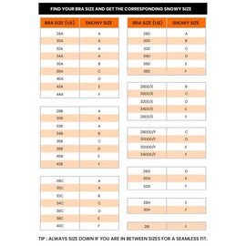 SNOWY Sticky Inserts - Duo Pack - Beige & Caramel - Size: A (36AA-28A-30A-32A-34A-28B-30B-32B-28C-30C-28D)