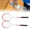 2PCS Professional Badminton Racket with Comfortable Handle Practice Badminton Racket
