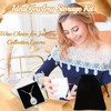 Acehome Jewelry Gift Box with Velvet Bag, Necklace Bracelet Earring