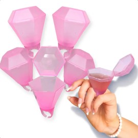 Anillo Shot Tequilero Diamante Despedida Soltera Bride Fiest Rosa