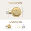 Mega Handles Buena Deadbolt Lock - Heavy Duty Square Locking