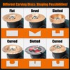 Pomsare 13PCS Wood Carving Disc Set for 4 1/2 Angle