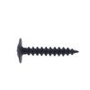4.2mm x 32mm Wafer Head Self Tapping Screw, Black Phosphate,