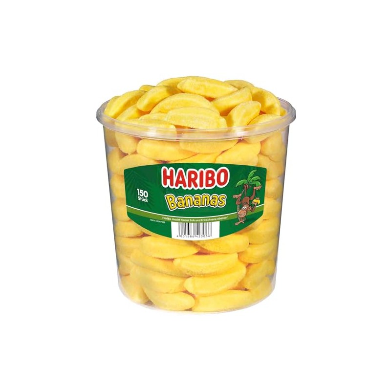 Haribo - Bananas - 150 pieces