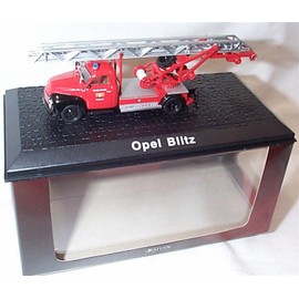 atlas editions Red Opel Blitz Fire Engine 1.72 Scale Diecast Model