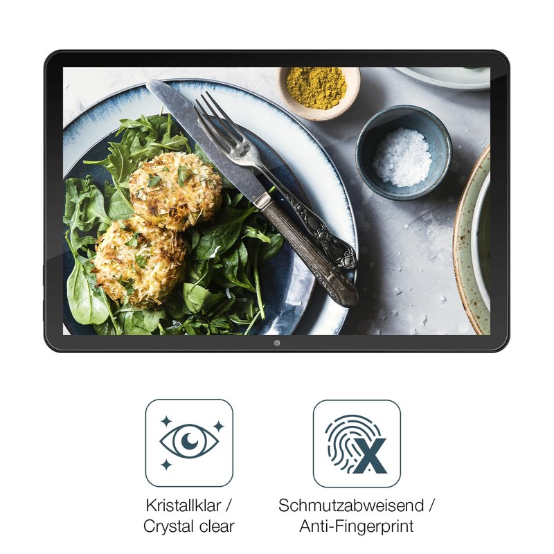 dipos I 2 x Clear Screen Protectors for Aiwa Tab