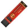 KohINoor 6 Gioconda Negro 5.6 mm Black Drawing Leads. 4345/2