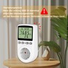 Awootsv Electricity Meter for Socket Energy Cost Meter with LCD