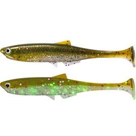 LMAB Bleak Shad 6 cm, 9 cm, 12 cm, 15 cm, 18 cm KÖFI – Rubber Fish Fishing Lure – Rubber Bait for Zander, Perch, Pike & Trout – Zander Bait, Pike Bait, Artificial Bait (12 cm, Universe)