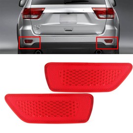 Reflector Fit for Jeep Grand Cherokee & Compass 2011-2016 jeep cherokee accessories left and right rear bumper light reflector