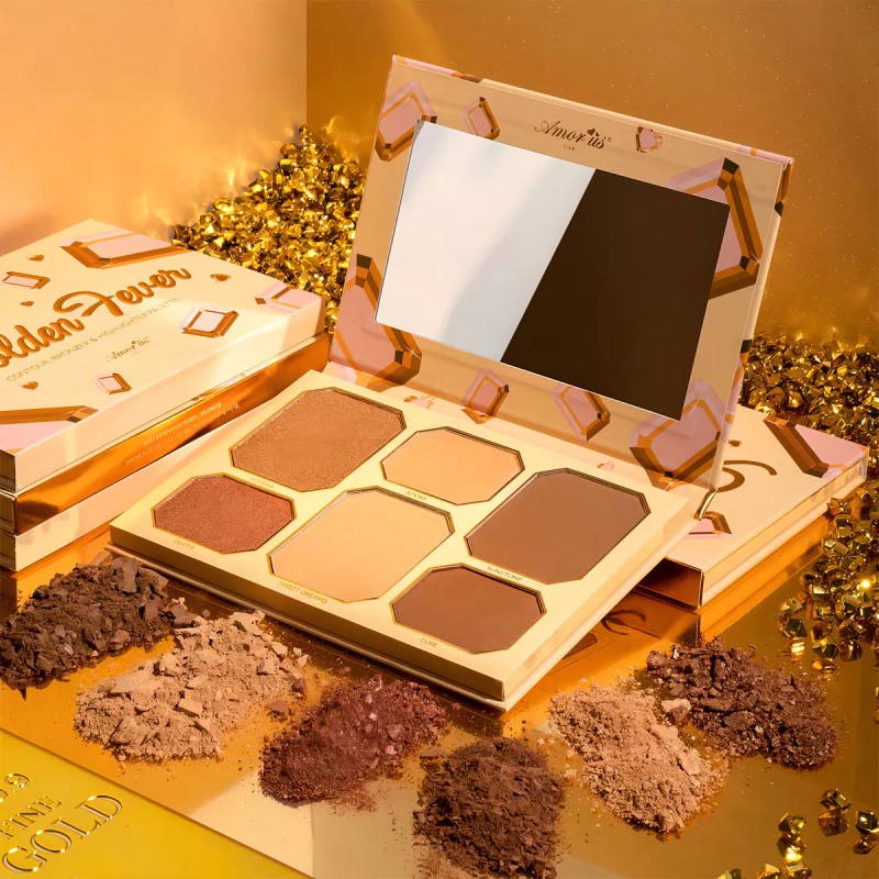 Amor Us Golden Fever | Iluminador, Bronceador Y Contorno Amor
