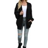 Jhsnjnr Womens Sweaters Open Front Knitted Long Cardigan Oversized Chunky